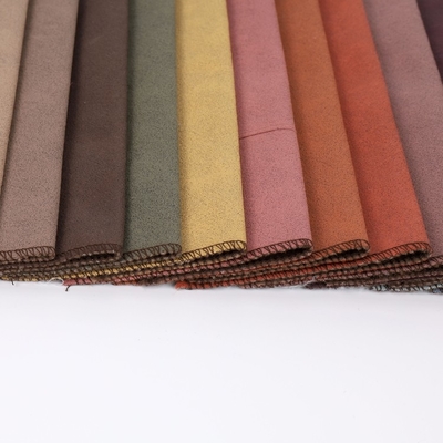 Tappezzeria 100% del poliestere Holland Velvet Sofa Fabric Customized