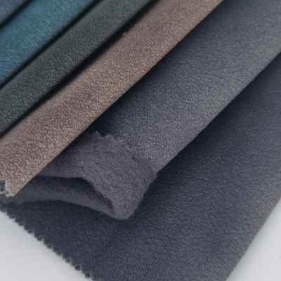 Tappezzeria 100% del poliestere Holland Velvet Sofa Fabric Customized