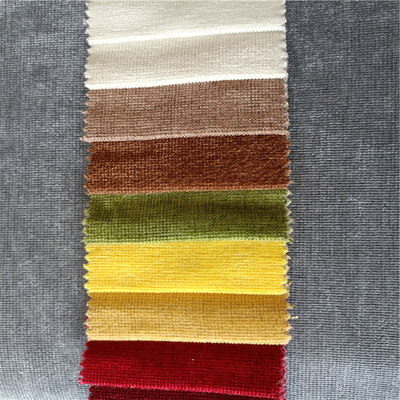 Velluto Sofa Upholstery Fabrics Brushed Pattern della ciniglia