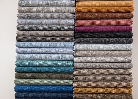 Tessuto di tela economico di sguardo del produttore del tessuto per il tessuto domestico della tela del sofà della tappezzeria di deco