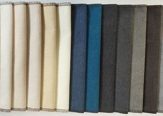 tessuto da arredamento di Sofa Fabric Blackout Grey Microfiber della pianura di 145cm