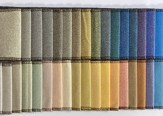 Tessuto da arredamento antivento di Sofa Fabric Upholstery Dyed Linen della mobilia