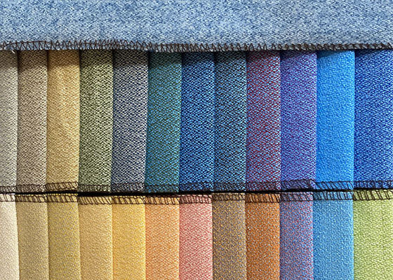 Poliestere tinto normale di Sofa Fabric Colored Cloth Pure della tappezzeria