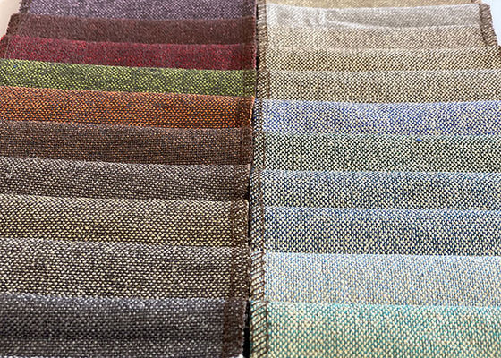 Il tessuto di cotone di tela organico di vendita caldo per la tenda fornente del tessuto domestico tappezza il FILATO di Sofa Cover TINTO