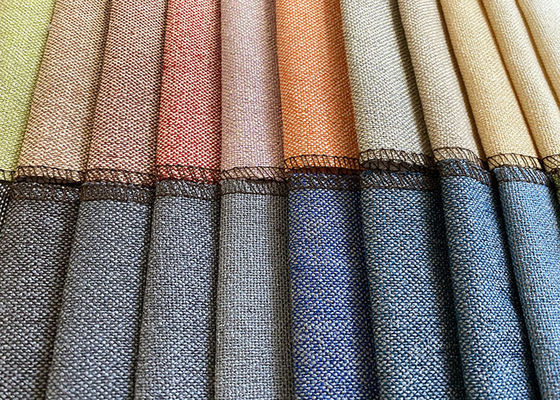 Il tessuto di cotone di tela organico di vendita caldo per la tenda fornente del tessuto domestico tappezza il FILATO di Sofa Cover TINTO