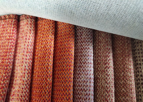 Tessuto della tela del poliestere del sofà 100 57 pollici di tessuto normale della tappezzeria