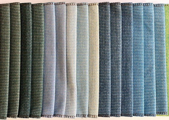 250gsm ha strutturato il filato del tessuto da arredamento della ciniglia ha tinto Sofa Textile