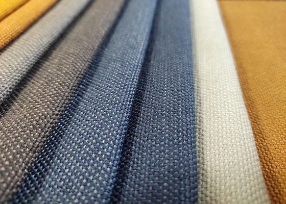 Abrasione 100% del poliestere di Sofa Fabric del velluto della saia resistente