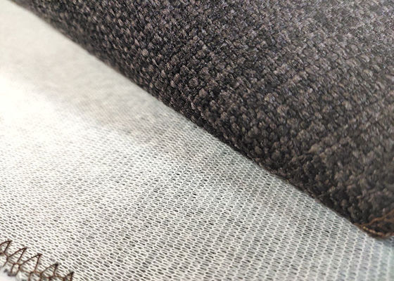 Tessuto di tela 100% di sguardo del poliestere per i lotti di riserva del tessuto da arredamento del sofà