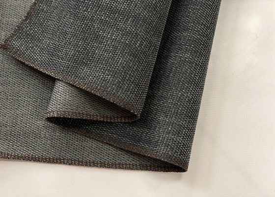 tessuto da arredamento di Sofa Fabric Plain Grey Chenille della ciniglia di 145cm