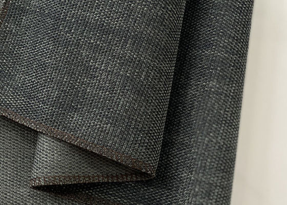 tessuto da arredamento di Sofa Fabric Plain Grey Chenille della ciniglia di 145cm