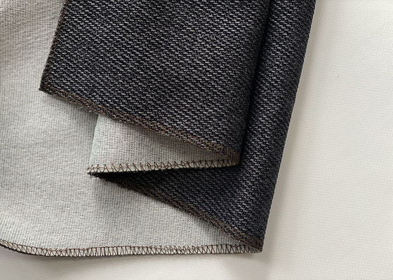 Lo stile moderno tricottato ha spazzolato il tessuto di tela della stampa della tappezzeria per il poliestere 100% del sofà