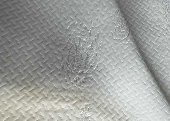comodità più fresca asciutta rapida di assorbimento dell'umidità del tessuto del materasso del jacquard tricottata 150cm