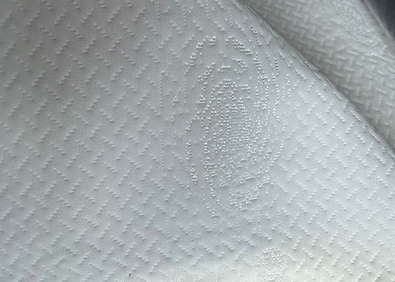 comodità più fresca asciutta rapida di assorbimento dell'umidità del tessuto del materasso del jacquard tricottata 150cm