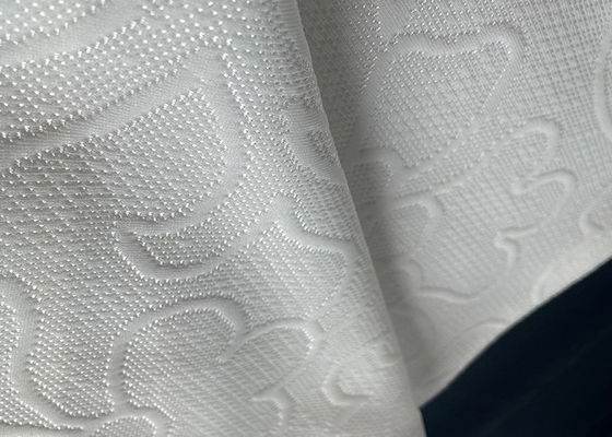 il tessuto del materasso del poliestere di 240cm, doppio pesante tricotta il tessuto del jacquard