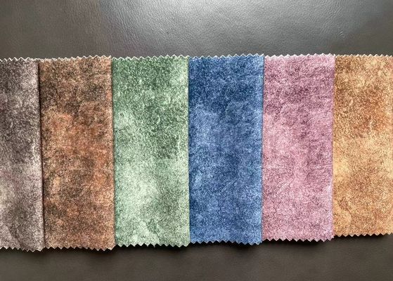 tessuto da arredamento di Sofa Fabric Waterproof Grey Suede della pelle scamosciata di 145cm