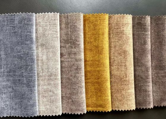 Pelle scamosciata tessuta Sofa Fabric, tessuto pesante di 330gsm Microsuede