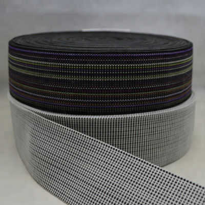 verde elastico Sofa Webbing Belt della tessitura della tappezzeria di 7cm