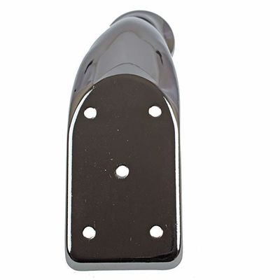 Metallo curvo Sofa Legs Replacement dei piedi 120mm Chrome della gamba della mobilia