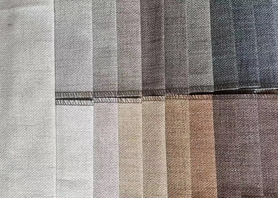 Stile semplice 100% di Sofa Fabric 347gsm della tela del poliestere del sofà