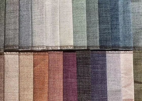 Stile semplice 100% di Sofa Fabric 347gsm della tela del poliestere del sofà