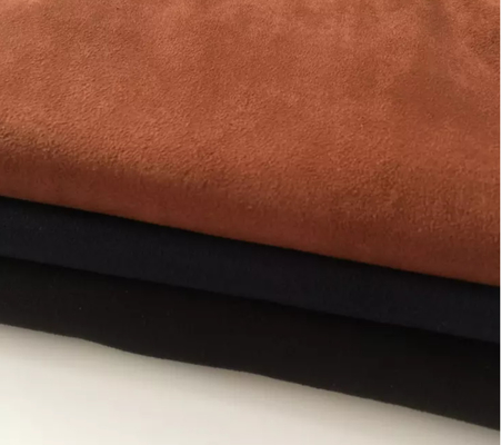 260-280gsm pelle scamosciata tricottata di trama pesante Sofa Fabric For Home Textile