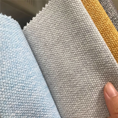 La tela ha tinto Sofa Fabric di tela il poliestere 100% che ha ispessito il colore solido