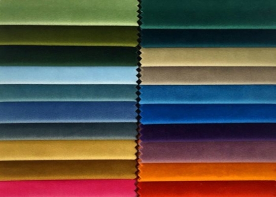 Poliestere Holland Velvet Fabric For Sofa respirabile