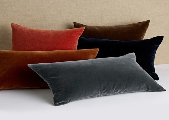 Poliestere Holland Velvet Fabric For Sofa respirabile